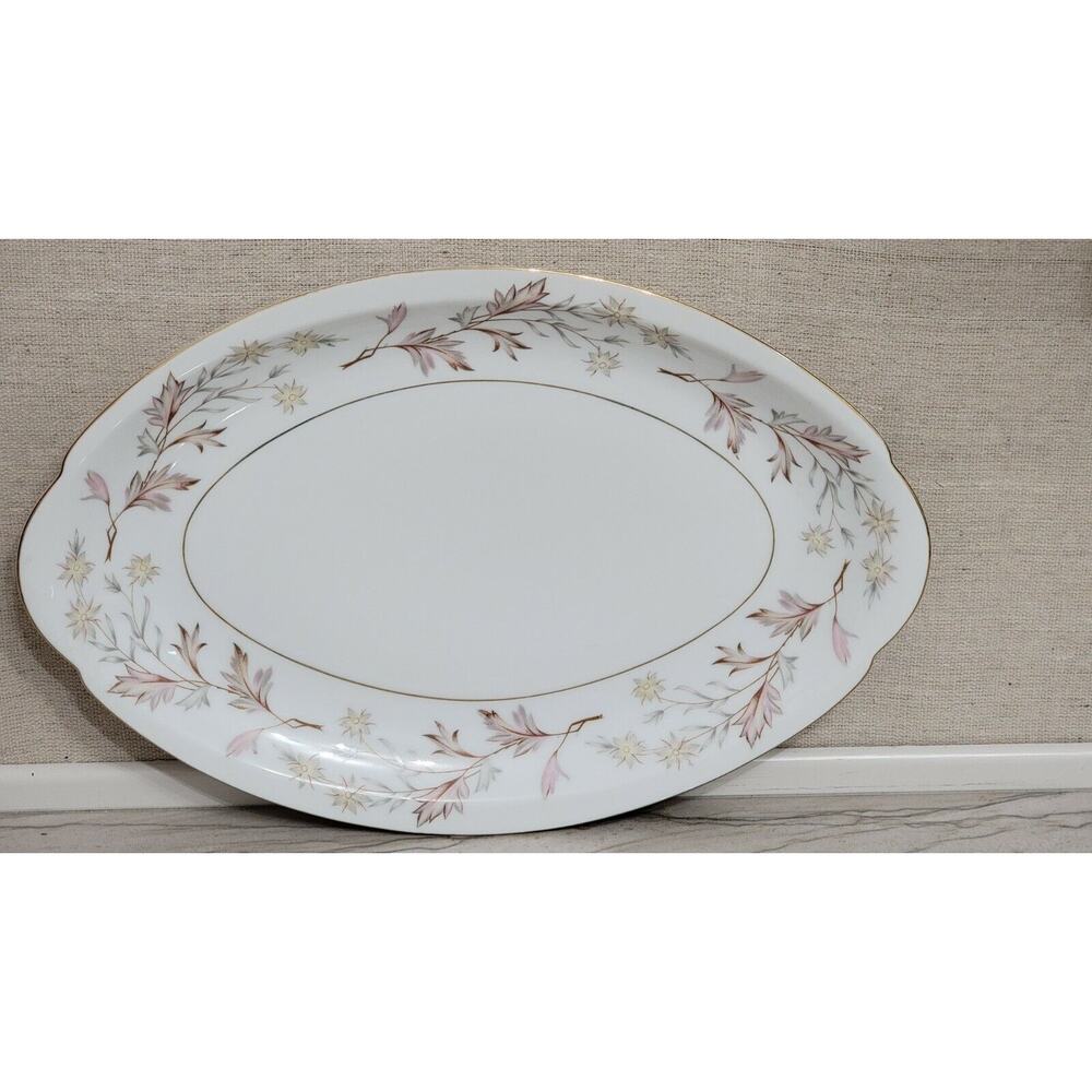 Vintage Mid-Century Modern MCM Harmony House WOODHUE 14" Platter